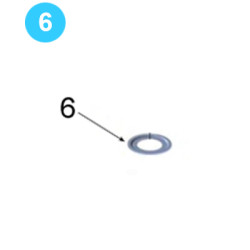 Rotary Idler Assembly Bearing Seal 02-0010 KT20000 (50K)