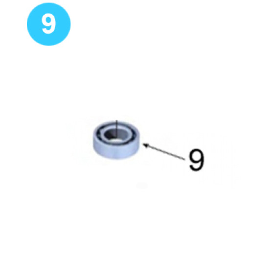 Rotary Idler Assembly Cylindrical Roller Bearing 02-0011 image
