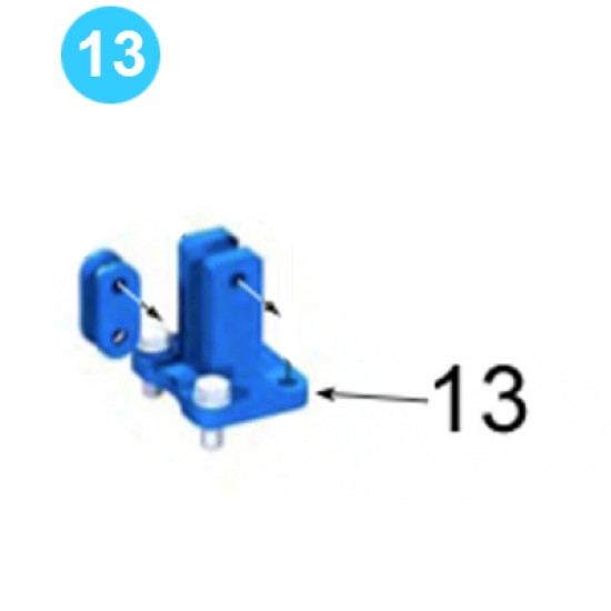 Shifter Assembly Shifter Lug Weldment 101-0016 Farr Style Tong KT20000 (50K) image