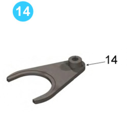 Shifter Assembly Shifting Fork 1037-D-27