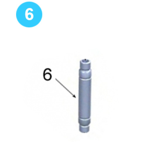 Support Roller Assembly Support Roller Shaft 1037-131 image