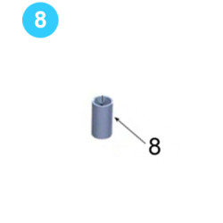 Support Roller Assembly Support Roller Spacer 1037-C-134