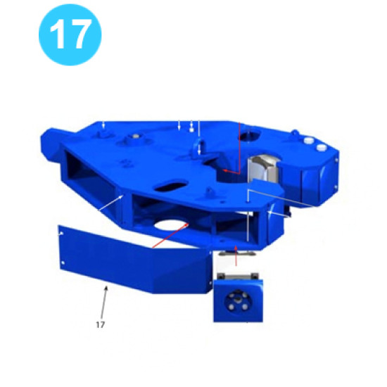 Backup Body Assembly - Compression LC Config Side Cover Plate image