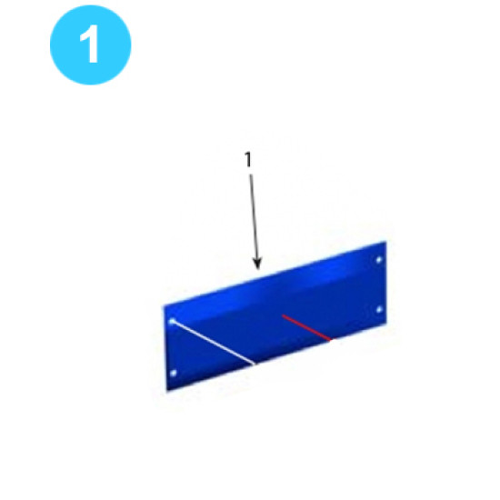 Backup Body Assembly - Tension LC Config Rear Body Plate image