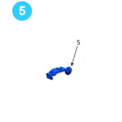 Backup Body Assembly - Tension LC Config Suspension Spring Retainer Backup Body Assembly - Tension LC Config Suspension Spring Retainer