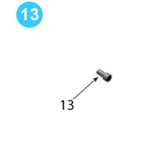 Clincher - Cylinder 5/8 NC x 1-1/4