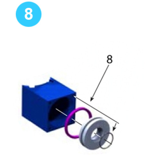 Clincher - Cylinder 37504750 POLYPAK Farr Style Tong 5-1/2