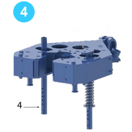 Leg Assembly Support Leg Farr Style Tong 5-1/2