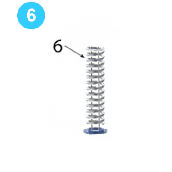 Leg Assembly Front Leg Spring Farr Style Tong 5-1/2