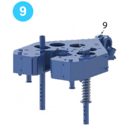 Leg Assembly 2" Load Cell Holder Leg Assembly 2" Load Cell Holder