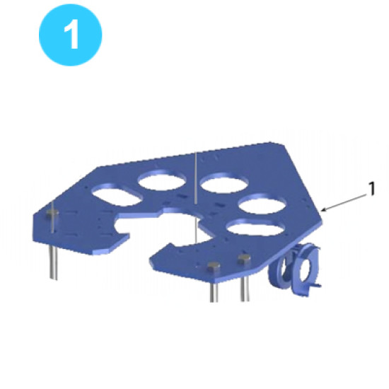 Low Profile Backup Body Assy. Compression LC Backup Body Farr Style Tong 5-1/2