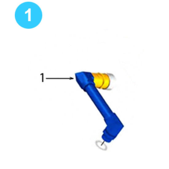Hydraulic Assembly M-NPT/F 90d 1