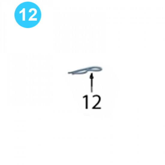 Motor Mount Assembly HITCH PIN .148 x 2.938 image