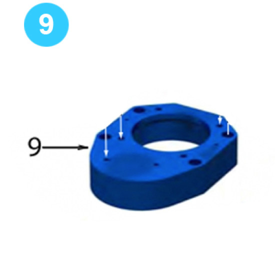 Motor Mount Assembly Motor Mount Farr Style Tong 13-5/8