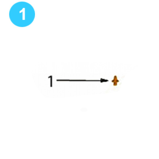 Pinion Gear Assembly 1/8