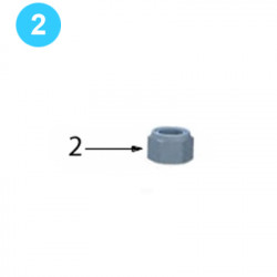 Pinion Idler Assembly 1-1/2" NF Nylock Nut Pinion Idler Assembly 1-1/2" NF Nylock Nut