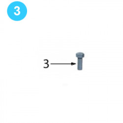 Pinion Idler Assembly 5/8" NC x 1-3/4" Hex Bolt Pinion Idler Assembly 5/8" NC x 1-3/4" Hex Bolt