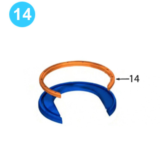 Rotary Gear Assembly High Torque Support Ring (Bottom) Farr Style Tong 13-5/8
