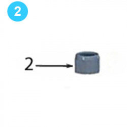 Rotary Idler Assembly 1-1/2" NF Nylock Nut Rotary Idler Assembly 1-1/2" NF Nylock Nut