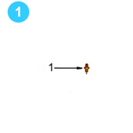 Support Roller Assembly 1/4-24 NF Grease Fitting Farr Style Tong 13-5/8