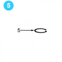 Support Roller Assembly BS 3673 Metric B062M Retaining Ring Support Roller Assembly BS 3673 Metric B062M Retaining Ring