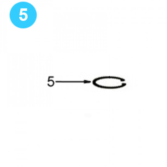 Support Roller Assembly BS 3673 Metric B062M Retaining Ring Farr Style Tong 13-5/8
