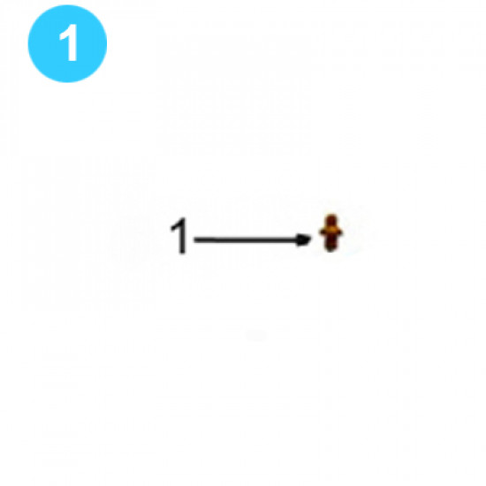 Support Roller-Door Pivot Assembly 1/4