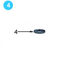 Support Roller-Door Pivot Assembly Roller Cap Spacer Support Roller-Door Pivot Assembly Roller Cap Spacer