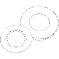 4-397-897-001-0  Wichita Clutch 6″ Gear Tooth Friction Disc