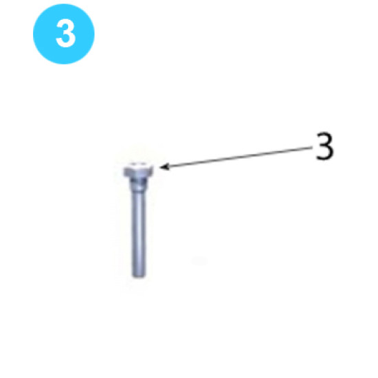 Cageplate Assembly Jaw Pivot Bolt image