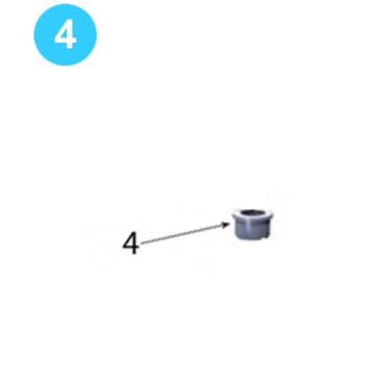 Door Pivot Roller Support Roller Sleeve Farr Style Tong 5-1/2