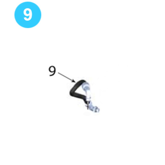 Hydraulic Assembly Motor Drain Hose Assembly image