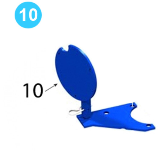 Motor Torque Gauge Mounting Plate Farr Style Tong 5-1/2
