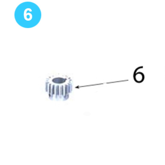 Motor Motor Drive Gear Farr Style Tong 5-1/2