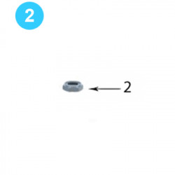 Support Roller Assembly 7/8" NF Hex Thin Nylock Nut Support Roller Assembly 7/8" NF Hex Thin Nylock Nut