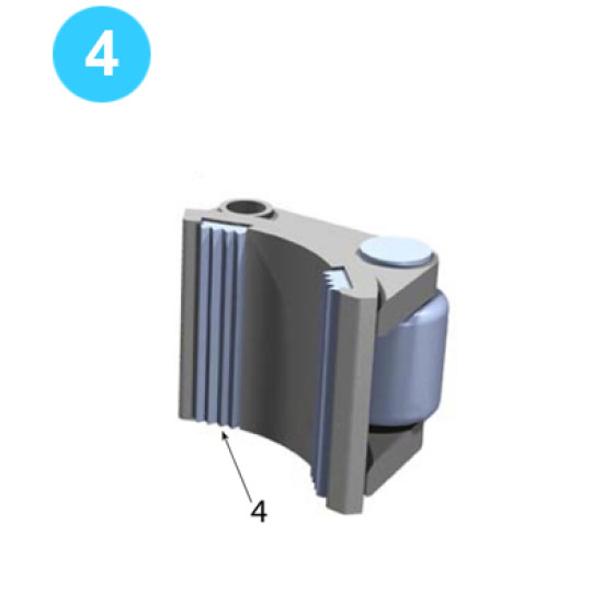 Tong Jaws Standard 3-1/4