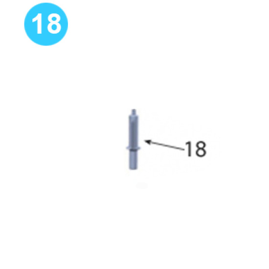 Cageplate Assembly Backing Pin image