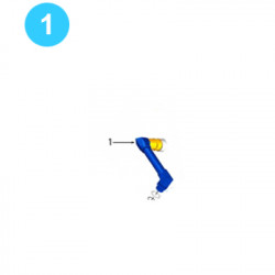 Hydraulic Assembly M-NPT/F-NPT 90 Degree 1" Fitting Hydraulic Assembly M-NPT/F-NPT 90 Degree 1" Fitting