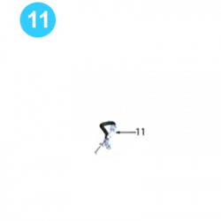 Hydraulic Assembly M-ORB/JIC 90 Degree 3/8" Fitting (Includes Seals)