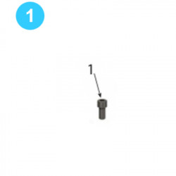 Motor Mount Assembly 1/2" NC x 1" Hex Socket Head Head Cap Screw Motor Mount Assembly 1/2" NC x 1" Hex Socket Head Head Cap Screw