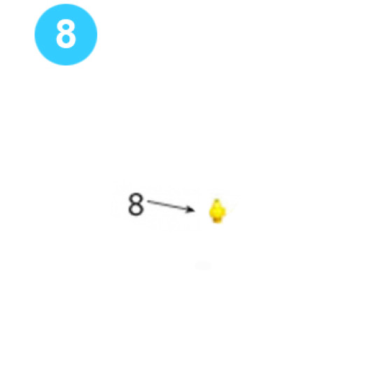 Motor Mount Assembly 45 Degree 1/8