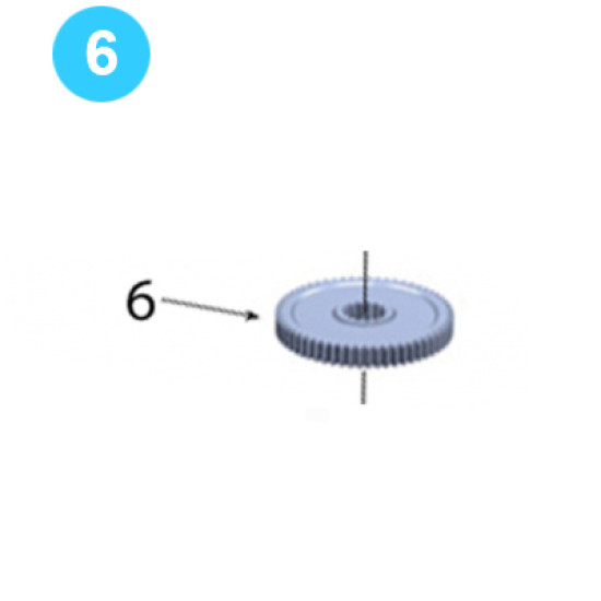 Pinion Assembly High Pinion Gear Farr Style Tong 7-5/8