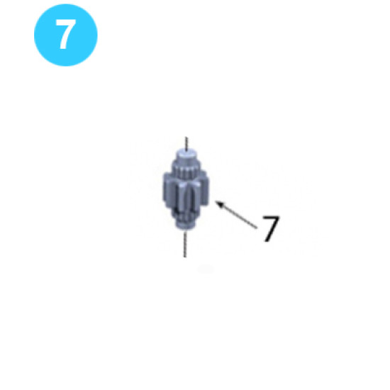 Pinion Assembly Pinion Gear Farr Style Tong 7-5/8
