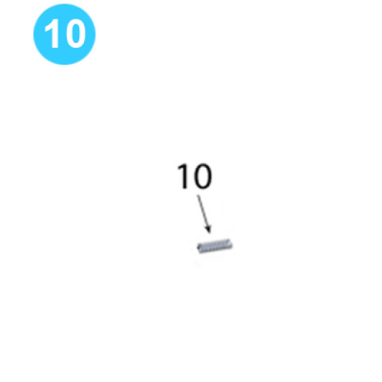 Shifter Shaft Assembly Shifter Detent Spring image