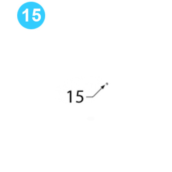 Backup Rotary Exploded 5/16