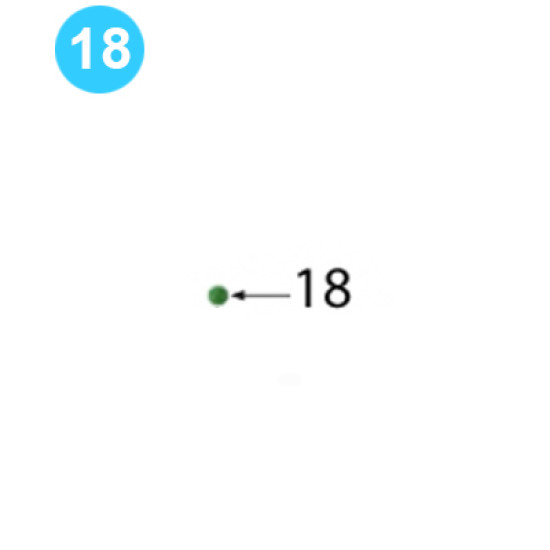 Backup Rotary Exploded Backing Pin Knob image