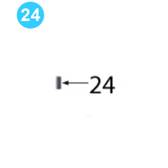 Backup Rotary Exploded Backing Pin image