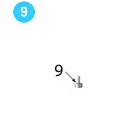 Backup Rotary Exploded Cam Follower Farr Style Tong 8-5/8