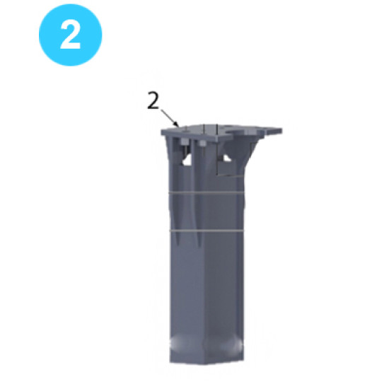 Leg Assemblies Rear Leg Weldment Farr Style Tong 8-5/8