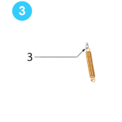 Leg Assemblies 3/8" UNC Shoulder Pattern 2-A Eye Bolt Leg Assemblies 3/8" UNC Shoulder Pattern 2-A Eye Bolt